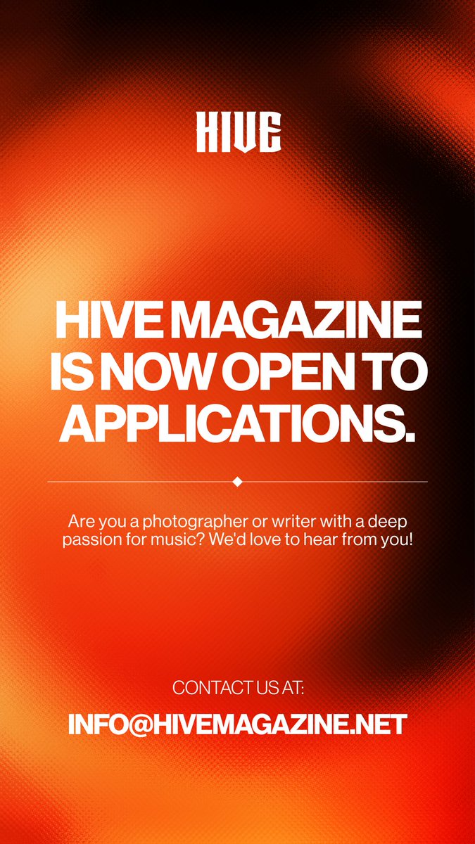 Sharing this again because we're always on the look out for writers &amp; interviewers. (the graphic says photographers, but atm we're full).