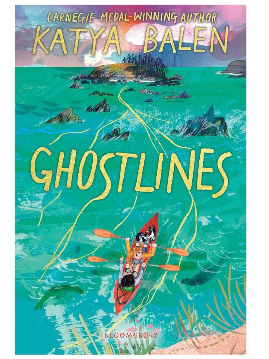 writeaboutbooks's tweet photo. Look out for this in September. #Ghostlines is another stunning novel by @katyabalen which is about friendship, family & community set in a beautiful & mysterious sea-soaked environment. @KidsBloomsbury https://t.co/cwg9nofzQ9