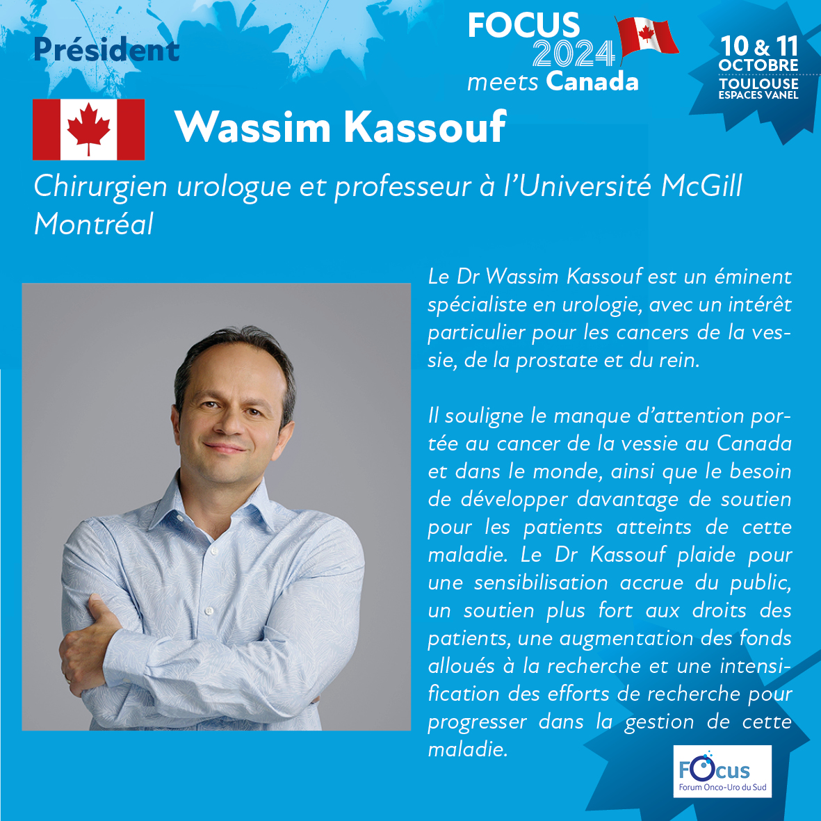 @FOCUS_meeting (@focusmeeting) on Twitter photo #Focus2024meetsCanada - President <a href="/WesKassouf/">Wes Kassouf</a> #Montreal 🇨🇦
<a href="/jbbeauval/">Jb Beauval</a> <a href="/PignotG/">Pignot Géraldine</a> <a href="/GPloussard/">Ploussard Guillaume</a> <a href="/PouesselD/">Pouessel Damien</a> <a href="/RoubaudG/">Roubaud Guilhem</a> @MRoumiguie <a href="/PaulSargos/">Paul Sargos</a> @BladouFranck
#focusmeeting #bladdercancer #urology #oncology #radiotherapy #nuclearmedecine #toulouse #Focus2024meetsCanada - President <a href="/WesKassouf/">Wes Kassouf</a> #Montreal 🇨🇦
<a href="/jbbeauval/">Jb Beauval</a> <a href="/PignotG/">Pignot Géraldine</a> <a href="/GPloussard/">Ploussard Guillaume</a> <a href="/PouesselD/">Pouessel Damien</a> <a href="/RoubaudG/">Roubaud Guilhem</a> @MRoumiguie <a href="/PaulSargos/">Paul Sargos</a> @BladouFranck
#focusmeeting #bladdercancer #urology #oncology #radiotherapy #nuclearmedecine #toulouse