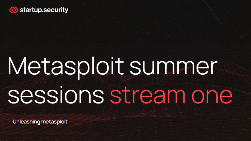 startup_sec's tweet photo. 🔴 Join us today at 1pm CST for Metasploit Episode 1 of 4! 🔴

Perfect for anyone wanting to learn more about Metasploit. Don’t miss this chance to dive deep into this powerful tool.

Register here: https://t.co/HwaaYukBl1

#Cybersecurity #Metasploit #LearnHacking #PenTesting https://t.co/RI7UwrF05r