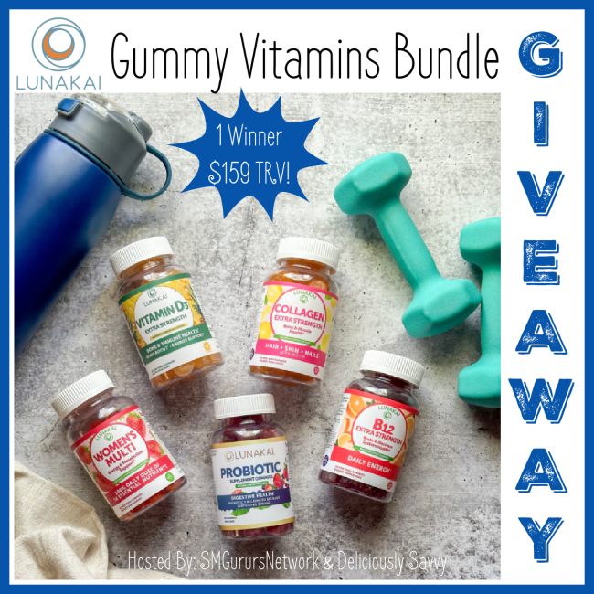 SilvieArmas's tweet image. Enter To Win The Lunakai Gummy Vitamins Bundle Giveaway! 1 Lucky Winner Will Win A Bundle Of Gummy Vitamins &amp;amp; Supplements From Lunakai With A TRV Of $159! Ends 7/25 @DeliciouslySavv @lunakai @lovelunakai #MySillyLittleGang
Enter Here --&amp;gt;
mysillylittlegang.com/2024/06/11/lun…