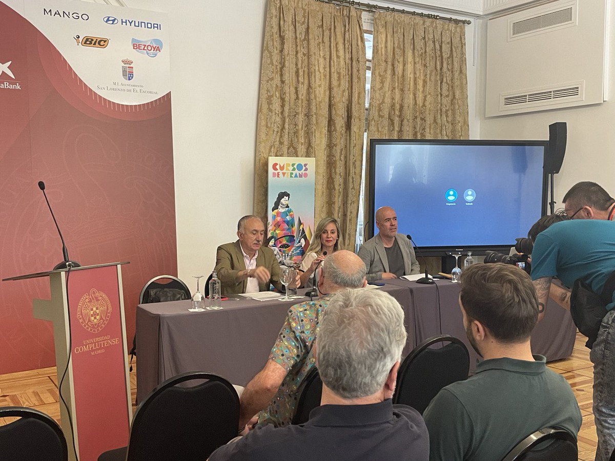 sumar's tweet photo. Tenemos que llevar la democracia a las empresas y fomentar la participación de trabajadores y trabajadoras en sus decisiones estratégicas.

Gracias a todas las personas que estáis participando en nuestro curso de la UCM.

Más info aquí: https://t.co/1zo6lKJ2Rw https://t.co/ZDAPrYJEUU