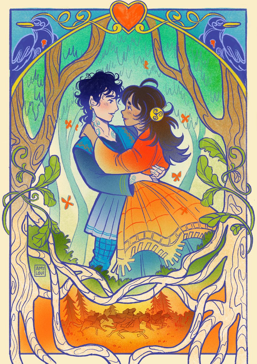 Amylouioc's tweet image. Hi I’m Amy Louise! An Irish illustrator that loves folklore & colour.
My debut picturebook was released in May and I’m on the hunt for a fun new project!
Very interested in kid lit, comics, games, ttrpgs and apparel design 🌀 #PortfolioDay
💌 + 🌐 in replies!