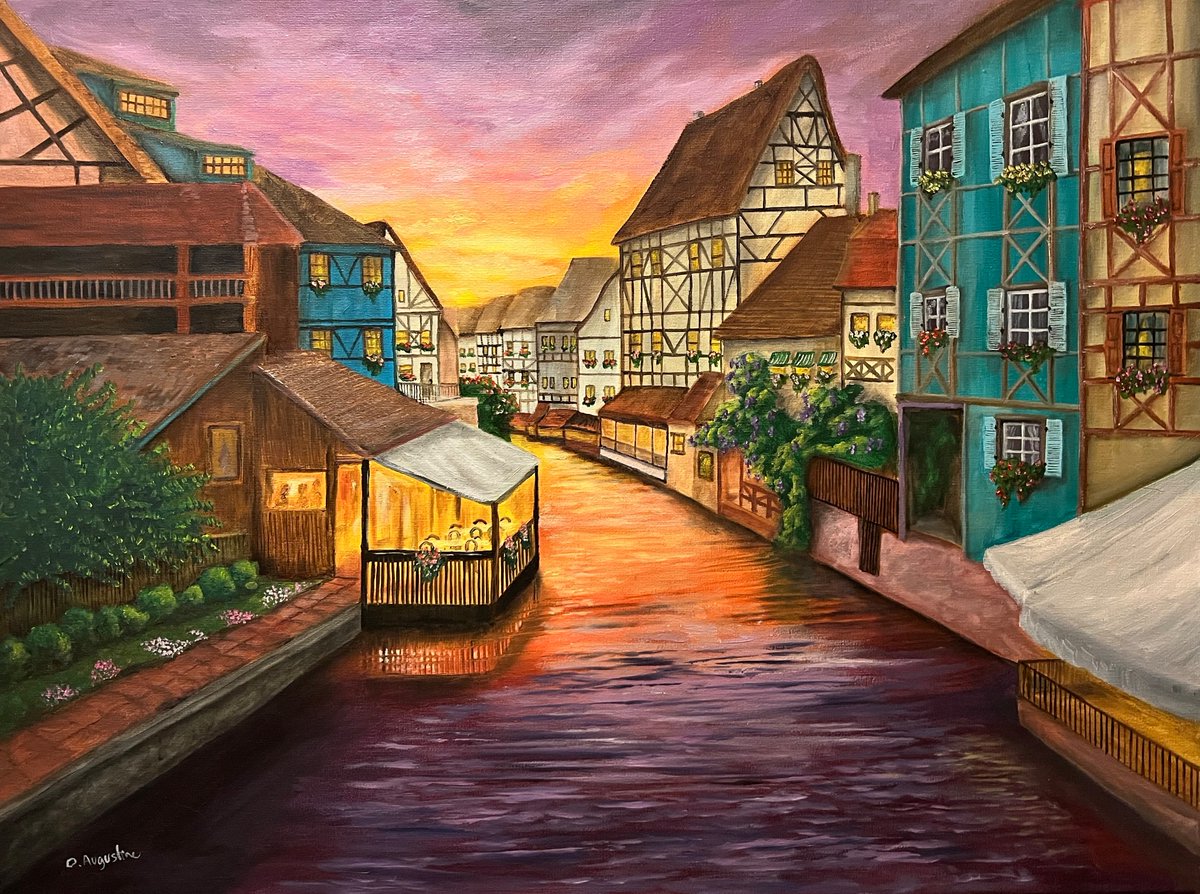 DonnAugustine's tweet photo. #PortfolioDay I’m a writer who also enjoys oil painting. https://t.co/NfmT6zyV1D