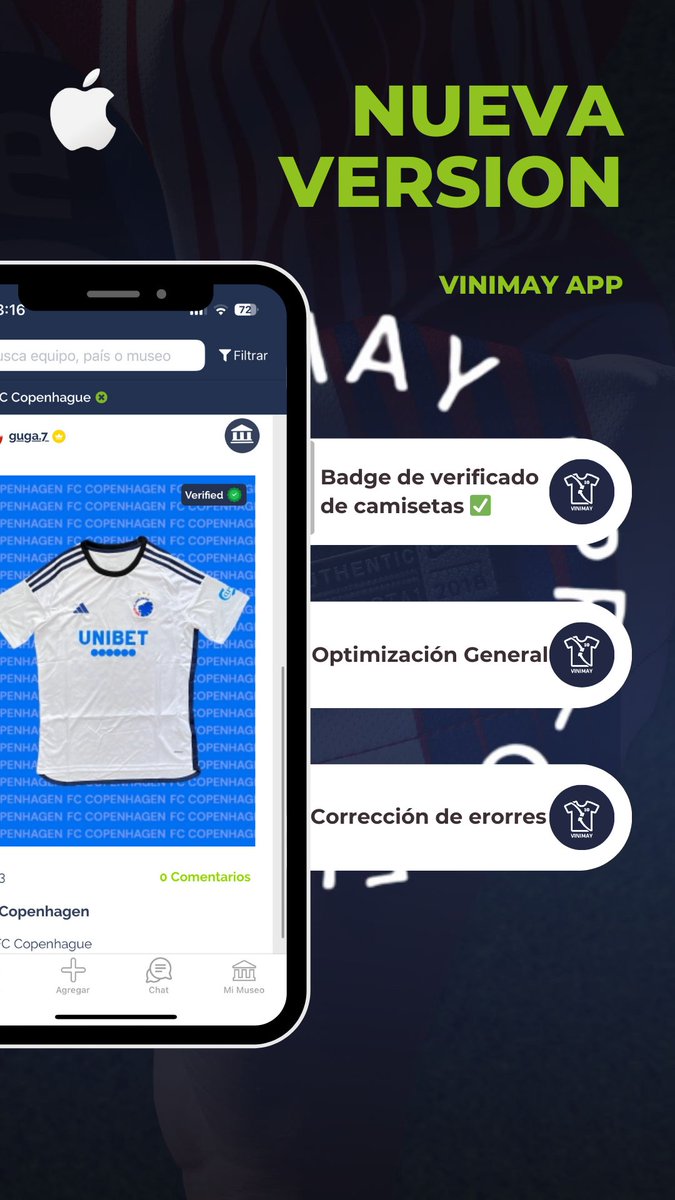 appvinimay's tweet photo. Seguimos actualizando la APP de @appvinimay 
Ya puedes disfrutar de las nuevas funcionalidades!!!

Actualiza Aquí:
Android 📲 https://t.co/xI8QNJ4hSV
iOS 📲 https://t.co/XZW9VFULzf https://t.co/sgXOaeUAUv