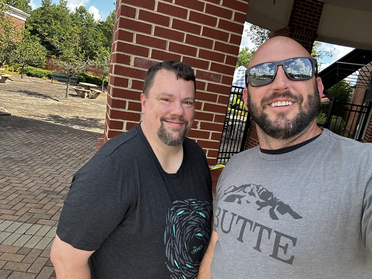 ‘88 - Matt Ryburn (@88_f3) on Twitter photo Great to catch up with the one, the only <a href="/DropThrill/">F3: Drop Thrill 🎢 Wes Connell</a>. Keeper of @F3Battle. <a href="/F3theFort/">F3 The Fort</a> <a href="/F3GoldRush/">F3 Gold Rush (CA)</a> <a href="/F3Nation/">F3</a> Great to catch up with the one, the only <a href="/DropThrill/">F3: Drop Thrill 🎢 Wes Connell</a>. Keeper of @F3Battle. <a href="/F3theFort/">F3 The Fort</a> <a href="/F3GoldRush/">F3 Gold Rush (CA)</a> <a href="/F3Nation/">F3</a>