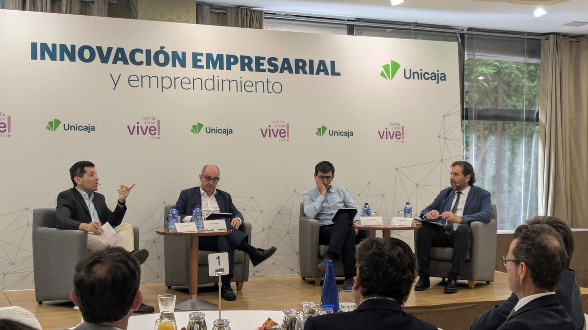 Gullon_esp's tweet photo. Hemos participado en el #Foro #innovaciónempresarial y #emprendimiento organizado por #ViveRadioCyL con el patrocinio de @UnicajaBanco .
Una jornada en la que hemos visto buenos ejemplos en los que inspirarnos para crecer y es que #CastillayLeón es una #tierradeoportunidades. https://t.co/YZ9xyV24MF