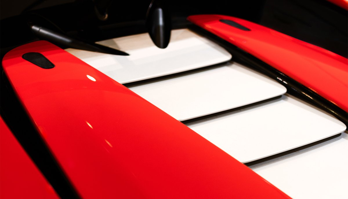MuseiFerrari's tweet photo. A modern #FerrariOneOff inspired by icons from #Ferrari's history.
Come discover the Ferrari P80/C at the #MuseoEnzoFerrari in #Modena.
#MuseiFerrari #FerrariOneOfAKind #FerrariP80C https://t.co/XCX4f1RHfZ