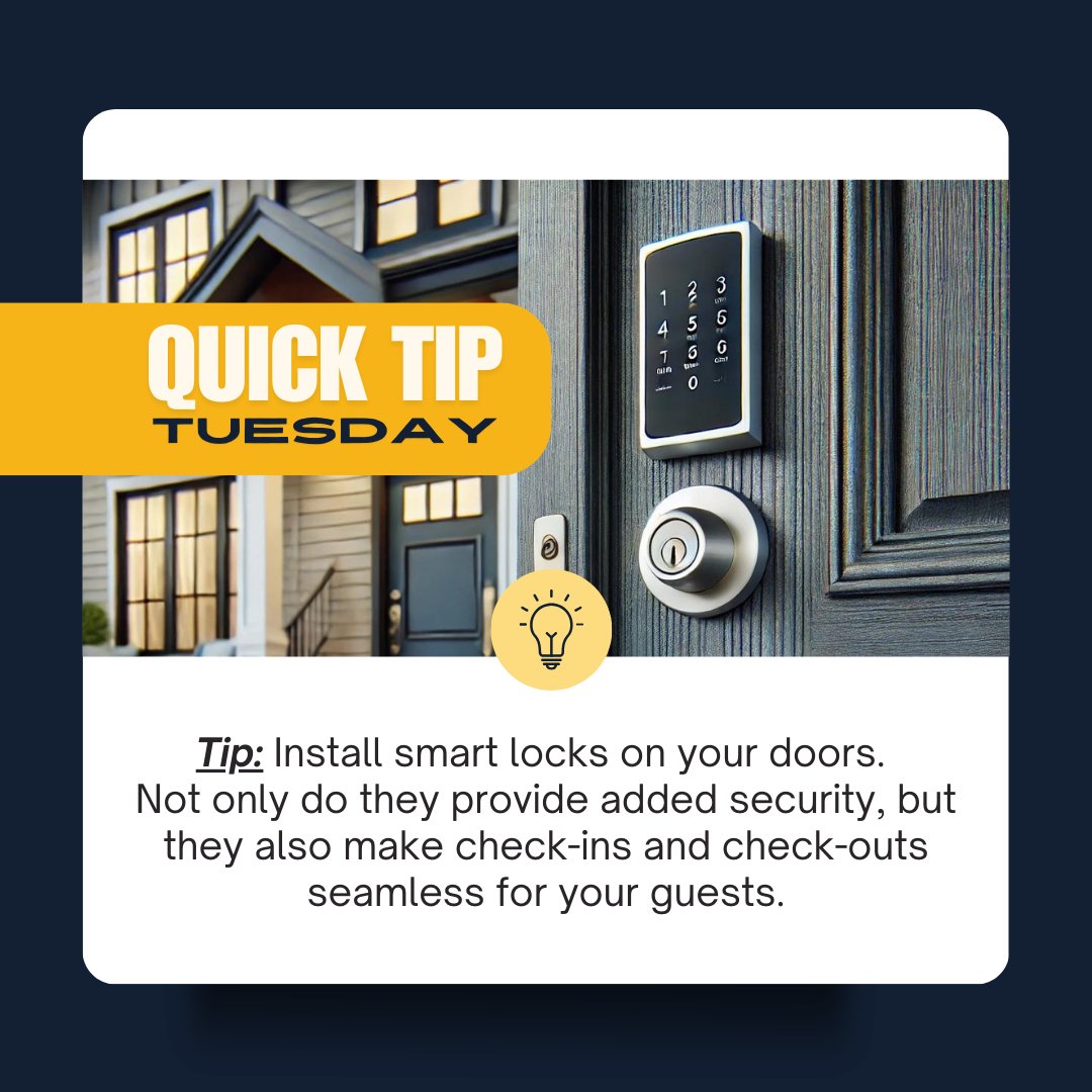 ProperIns's tweet image. Check out today's hosting quick tip BELOW!   #airbnbtips #airbnbhost #hosttips #superhost #superhosttips #airbnbhosting #airbnbinsurance #shorttermrentals #sidehustle #propertyinvesting #propertyinvestment