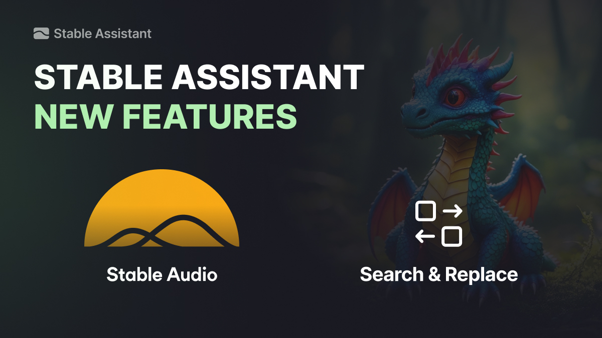 StabilityAI's tweet image. Today, we’re announcing new features to Stable Assistant, our user-friendly chatbot that leverages Stable Image Ultra, our most advanced image generation technology based on Stable Diffusion 3. 

Stable Assistant provides a variety of image editing tools, as well as upscaling,…
