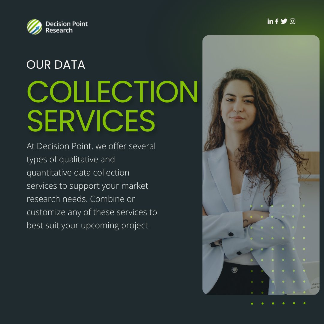 Data collection is crucial in market research, gathering information to understand trends and customer preferences. Trust Decision Point for accurate and relevant data to drive your business success. Learn more: bit.ly/4chDsnG

#ResearchSurveys #MarketInsights