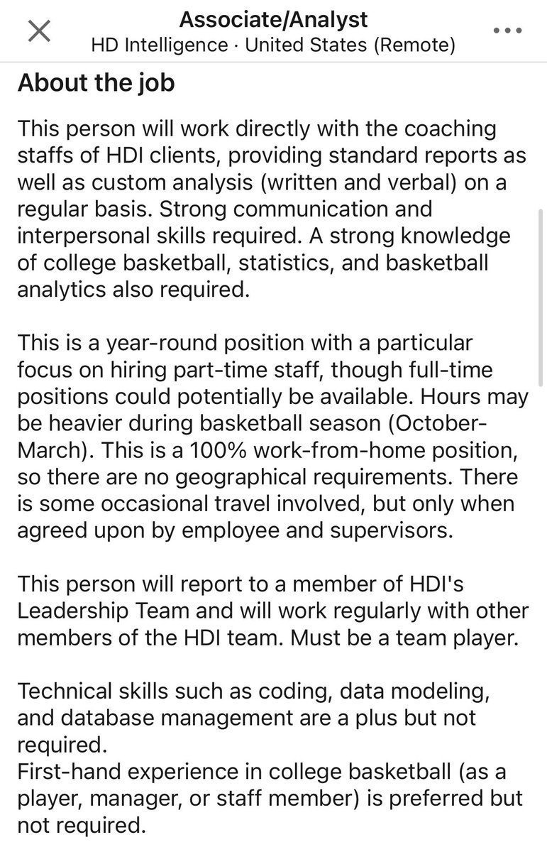 HD Intelligence (@hdintelligence) on Twitter photo HDI is hiring! We are looking for new Associates to join our team. Here is this job description: HDI is hiring! We are looking for new Associates to join our team. Here is this job description: