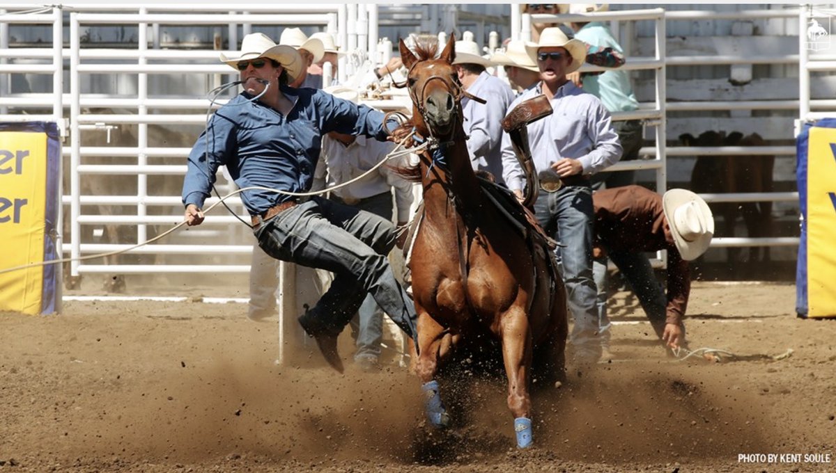 Tie-down roper Quade Hiatt wins big at St. Paul (Ore.) Rodeo rebrand.ly/epezkbb Learn more about Montana Pro Rodeo: montanaprorodeo.com #prorodeo #montana #PRCA #NFR #montanaprorodeo #barrelracing #breakawayroping #rodeo #rodeolife #rodeostyle