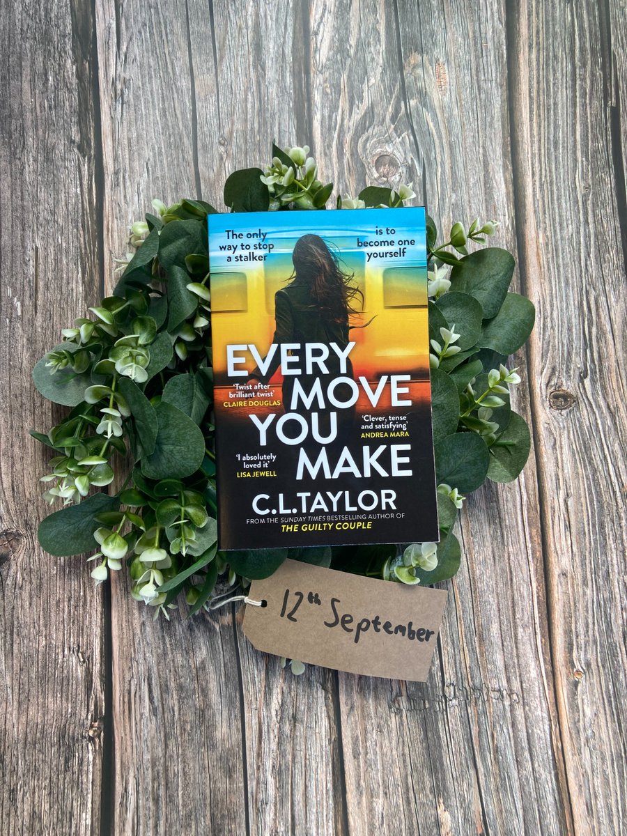 AvonBooksUK's tweet image. The Sunday Times Bestseller
Kindle No. 1 Bestseller
The book that had everyone looking over their shoulder…
#EveryMoveYouMake by multimillion copy bestselling author @callytaylor is publishing in paperback on the 12th September!
Pre-order now: ow.ly/PkPP50SxP7e
