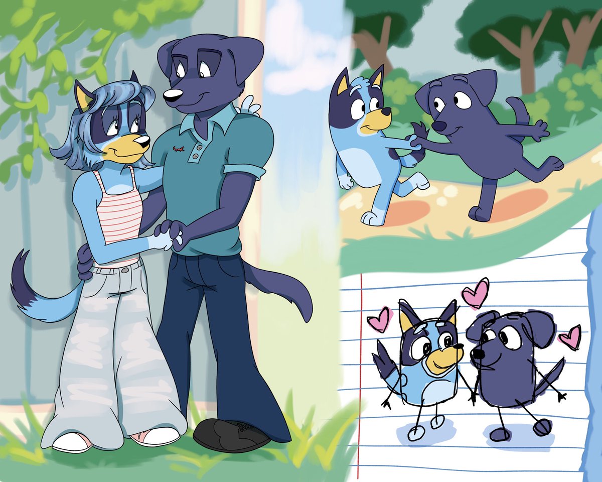 bbbunnyy__'s tweet photo. 🐇Bluey + Jean Luc 💙

Tags
#bluey #blueyart #blueyartist #blueyheeler #jeanluc https://t.co/hk8q4libpQ
