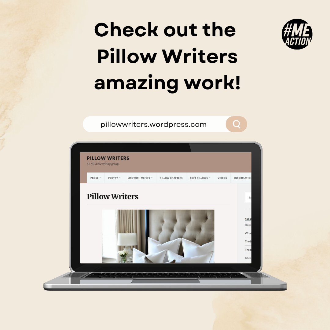 MEActNet's tweet photo. Have you had a chance to check out the amazing work of the Pillow Writers lately? #MEAction was excited to partner with longtime ME advocate &amp; mother of a #pwME, Bobbi Ausubel, to host a writing group &amp; we could not be more in awe of this program! https://t.co/xoMBxh4aGV https://t.co/yu56L1rkf3
