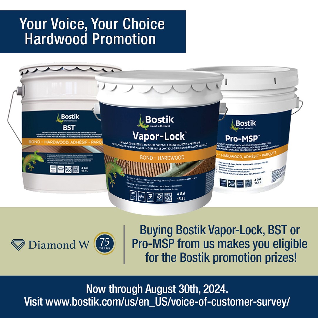 DiamondWFloor's tweet photo. Buying Bostik from us makes you eligible for their promotion prizes! #bostik https://t.co/sO03YvmK1r
