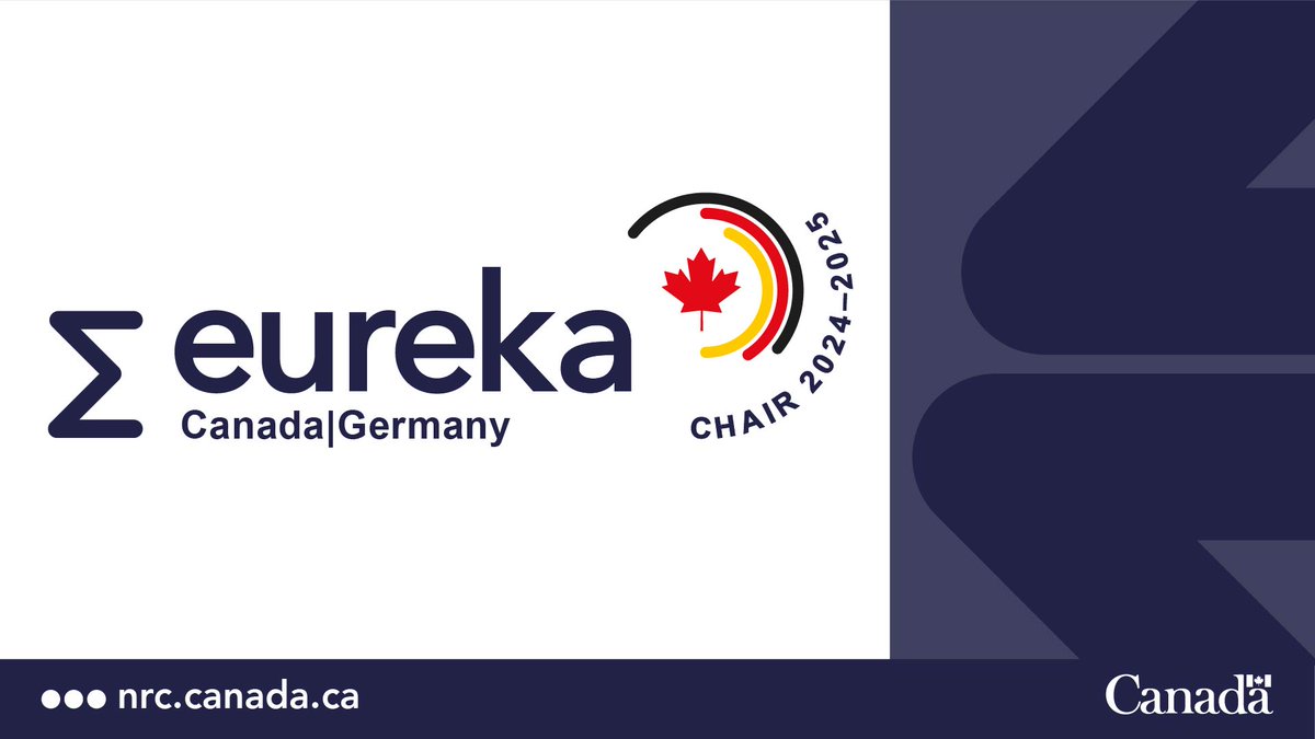 NRC_CNRC's tweet photo. We’ve kicked off our year as co-chair of @EUREKA_NETWORK with Germany @BMBF_Bund. This is an important milestone for Canada and an opportunity to highlight our leadership in research and innovation on the global stage. https://t.co/bRnVQqXUG2
#FurtherTogether #GrowGlobalWithNRC https://t.co/A2FhHeH5Ev