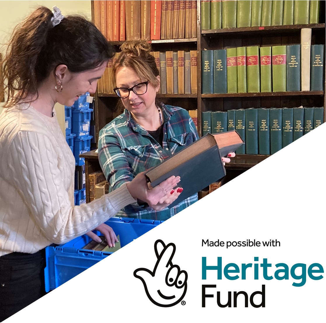 New volunteer role alert! Join our new Monday conservation group in Stafford and work with our conservator to learn how to repackage collections. More information here: staffordshirehistorycentre.blog/conservation-v…