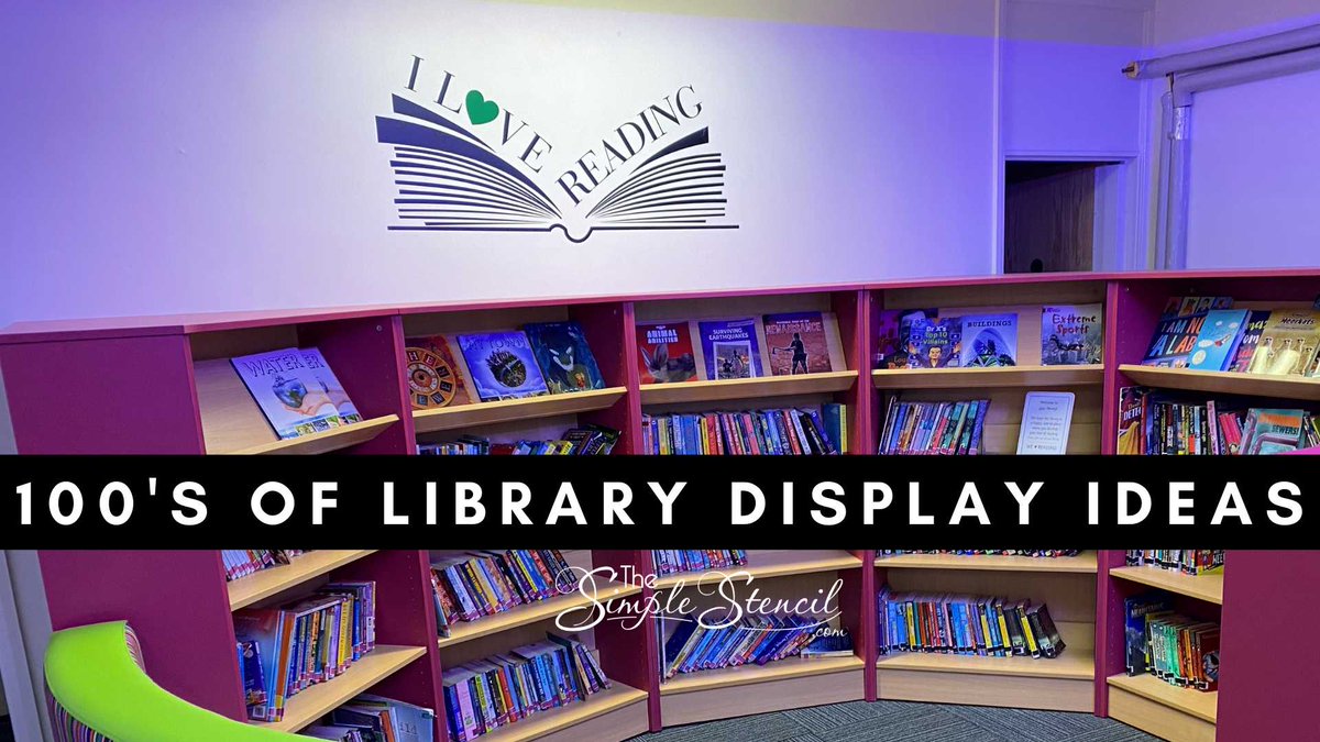 SimpleStencils's tweet image. 100&apos;s of Library Related Decor ideas here -&amp;gt; thesimplestencil.com/collections/sc…

#library #classroomdecor #librarydecor #librarydisplay #wallart #TheSimpleStencil #readingcorner #booknook #readingnook #classroomdecals #schooldecor #literacy