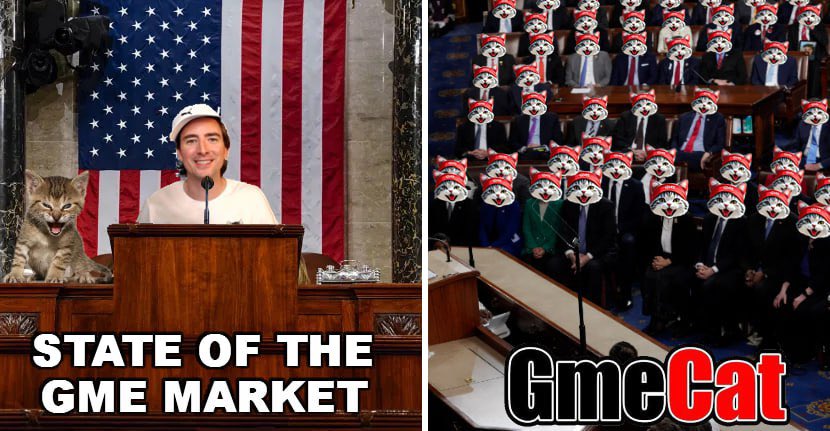 retzl1973's tweet image. #GameStop - Stocks 

$GMECAT - CAT OF #GAMESTOP

Same, but completely different!

$GMECAT made me 230x by hitting 1.6M a month ago already. Best opportunity to buy under 100K before new ATH. Do the math!

 @TheRoaringKitty guides #GMECAT to 1mc +. Coded. 

Ticker: $GMECAT
X:…