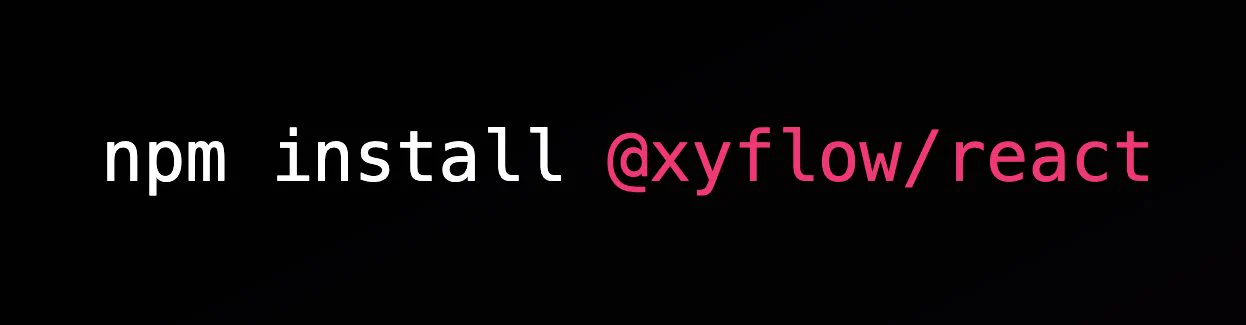 npm install @xyflow/react