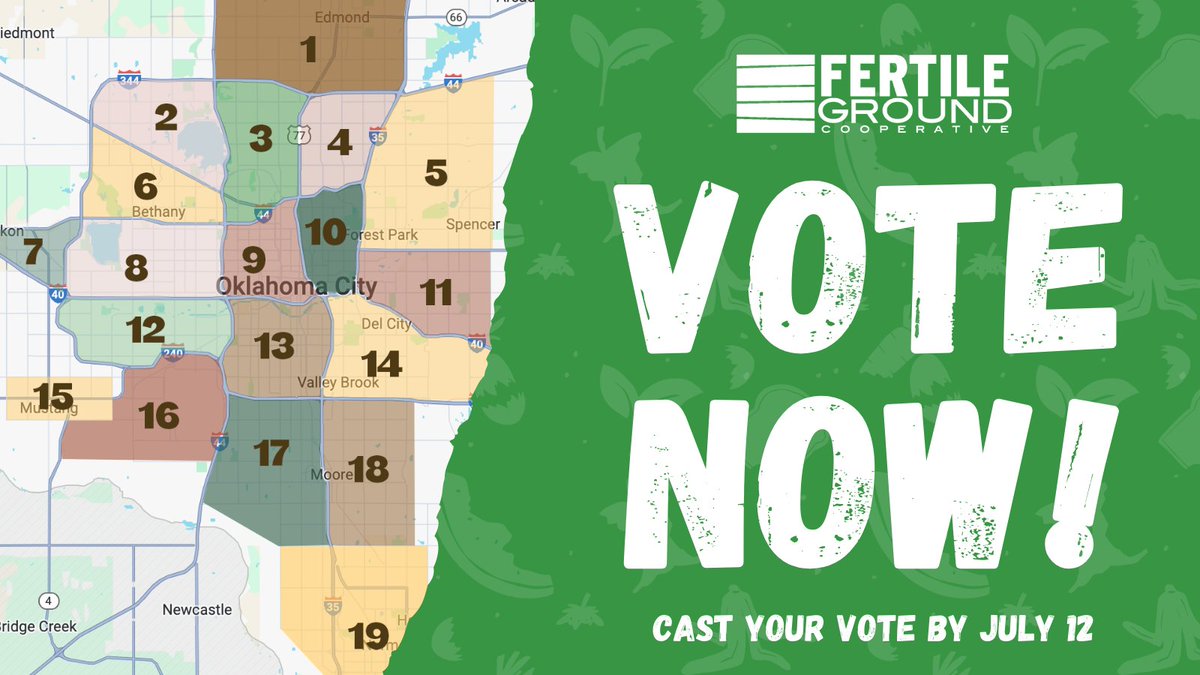 ACOGOK's tweet photo. We are launching 20 COMMUNITY FOOD SCRAP DROP-OFF sites in Central Oklahoma. This is your chance to vote on where these sites will be located: https://t.co/GRATgYPA6L
#foodscrapdropoff #foodisnttrash #fertilegroundok #communitycompost https://t.co/K6jz7JvK5i