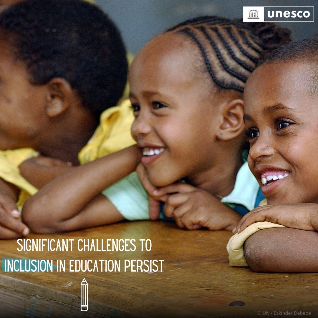 Education transforms lives.

Inclusion, equity, and #GenderEquality in #education are key to achieving the #GlobalGoals.

Our latest Dashboard presents country commitments &amp; actions to transform education.

➡️unesco.org/sdg4education2… #SDG4