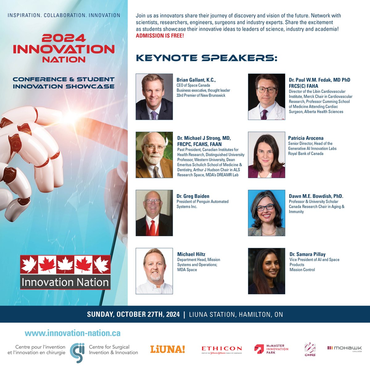 Outstanding work!  Hear Dawn Bowdish at the 2024 Innovation Nation Conference, Sunday October 27th at LiUNA Station.  Admission is free!
Register at: innovation-nation.ca
Hear talks by outstanding innovators &amp; network with thought leaders from business, academia &amp; industry!
