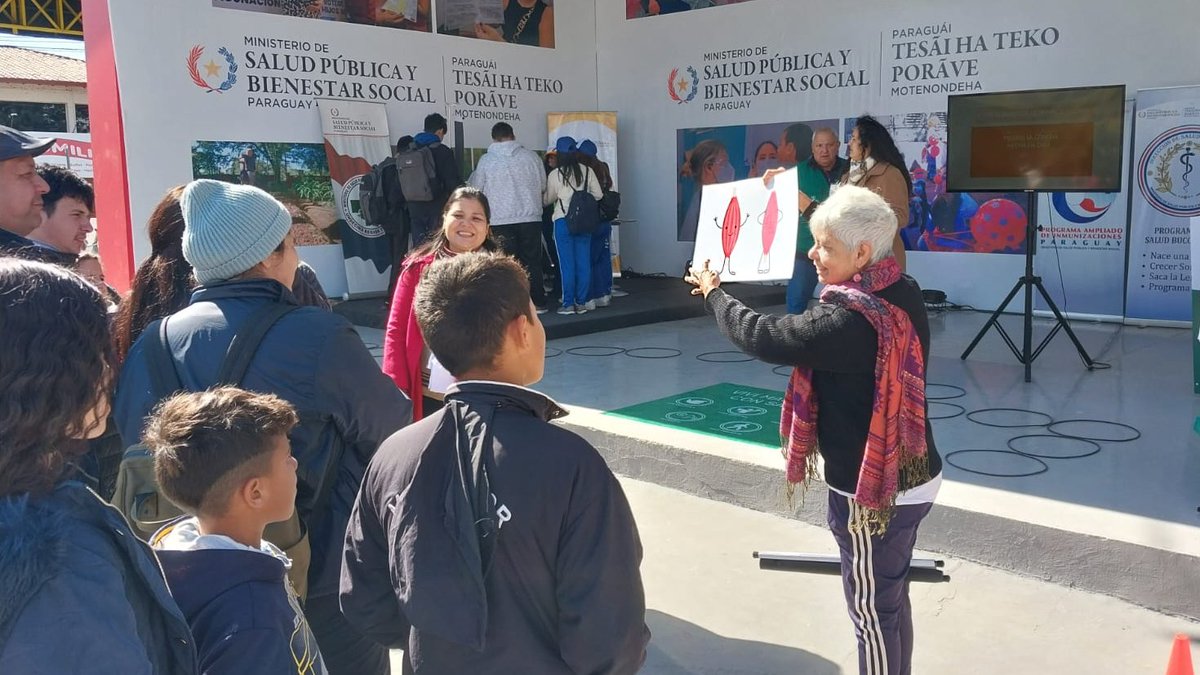 vigisaludpy's tweet photo. 📍 Si vas a la @ExpoMarianoPy visitá el stand del @msaludpy

Hoy tenemos preparada una interesante jornada sobre: Control de #FactoresdeRiesgo con medición de peso, talla, pausa activa y orientación sobre hábitos saludables.

🗓️Calendario de actividades 👉🏼 https://t.co/vANJKkUwMe https://t.co/qmcJ1llqp8