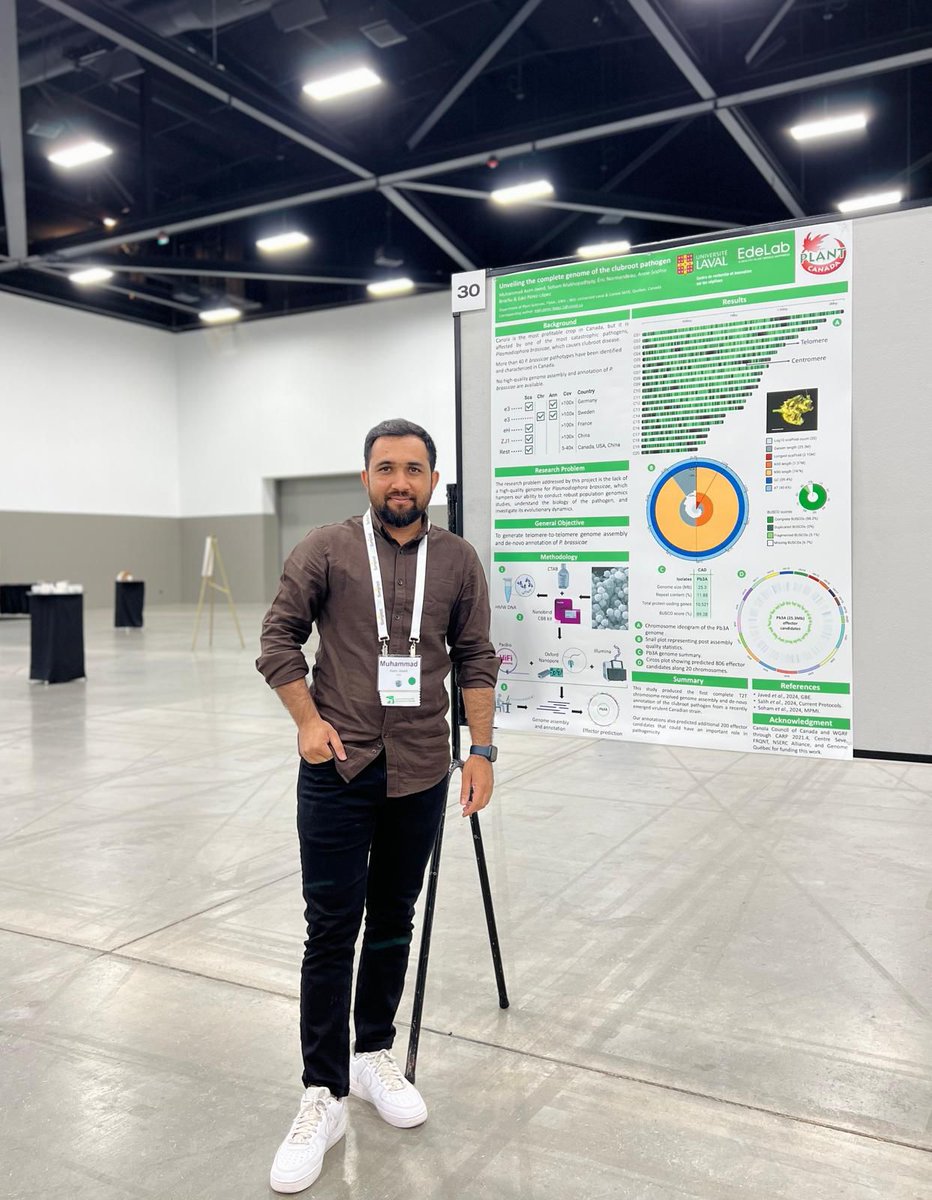 Eli Fantino (@fantinoeli) on Twitter photo Check out the work of <a href="/Edel_PLopez/">Edel Pérez-López</a> lab at the #PlantCanada2024. Have a chat with the clubroot's experts, @JiaxuW6 & @AsimJaved777 🦠🚫🌱👏👏👏 Check out the work of <a href="/Edel_PLopez/">Edel Pérez-López</a> lab at the #PlantCanada2024. Have a chat with the clubroot's experts, @JiaxuW6 & @AsimJaved777 🦠🚫🌱👏👏👏