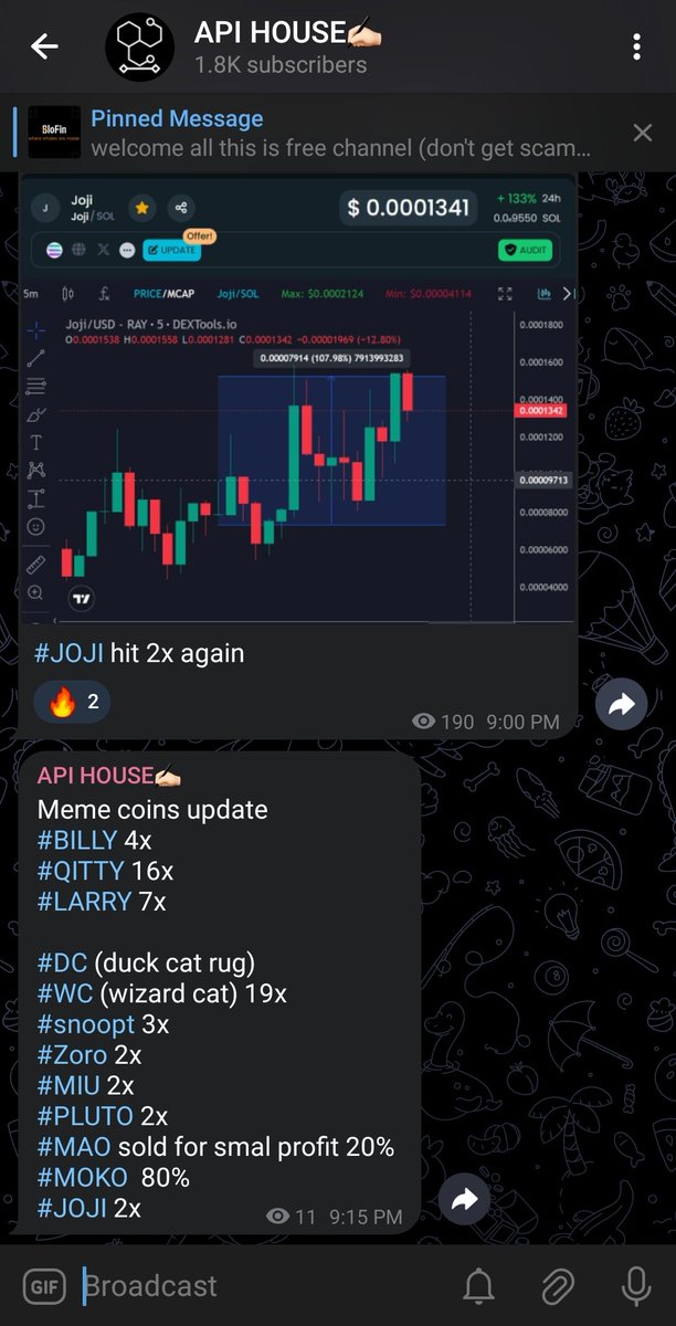 xbtfalcon's tweet photo. $BTC chop
Trading meme coins on SOLANA🚀🚀 https://t.co/2mZW8DHraJ