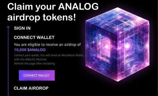 The $ANALOG airdrop is officially live on #Mocaverse!
Analog has secured $16 million in funding, bringing its valuation to $120 million.

✦ Claim your airdrop now: mocaverse.xyz/?analog/airdrop
✦ Deadline: End of 2024.
✦ Cost: Free
✦ Reward: Over $4000 per wallet.

$XION $ANALOG