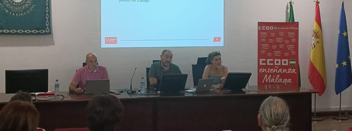 YOLANDACCOOMA's tweet photo. Ayer la sección sindical d universidad d @CCOOEnseMalaga explicó al PTGAS d @InfoUMA el reciente acuerdo retributivo. Gracias a @jlmartosg @_antonipi y demás compañer@s q con su trabajo hacen posible mejorar las condiciones laborales d tod@s.💪 ➕ℹ️ https://t.co/GdyB4kH36x https://t.co/svjLrU68Jt