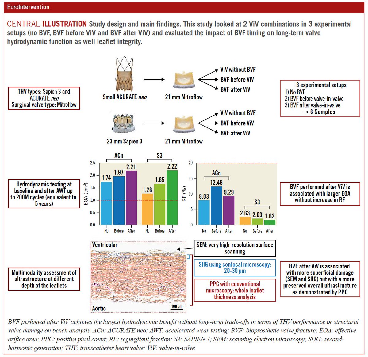 EuroIntervention (@eurointerventio) on Twitter photo In patients undergoing valve-in-valve (ViV) interventions for failed surgical bioprosthetic valves, performing bioprosthetic valve fracture (BVF) after transcatheter heart valve (THV) implantation, compared to BVF performed before THV implantation or no BVF, resulted in better In patients undergoing valve-in-valve (ViV) interventions for failed surgical bioprosthetic valves, performing bioprosthetic valve fracture (BVF) after transcatheter heart valve (THV) implantation, compared to BVF performed before THV implantation or no BVF, resulted in better