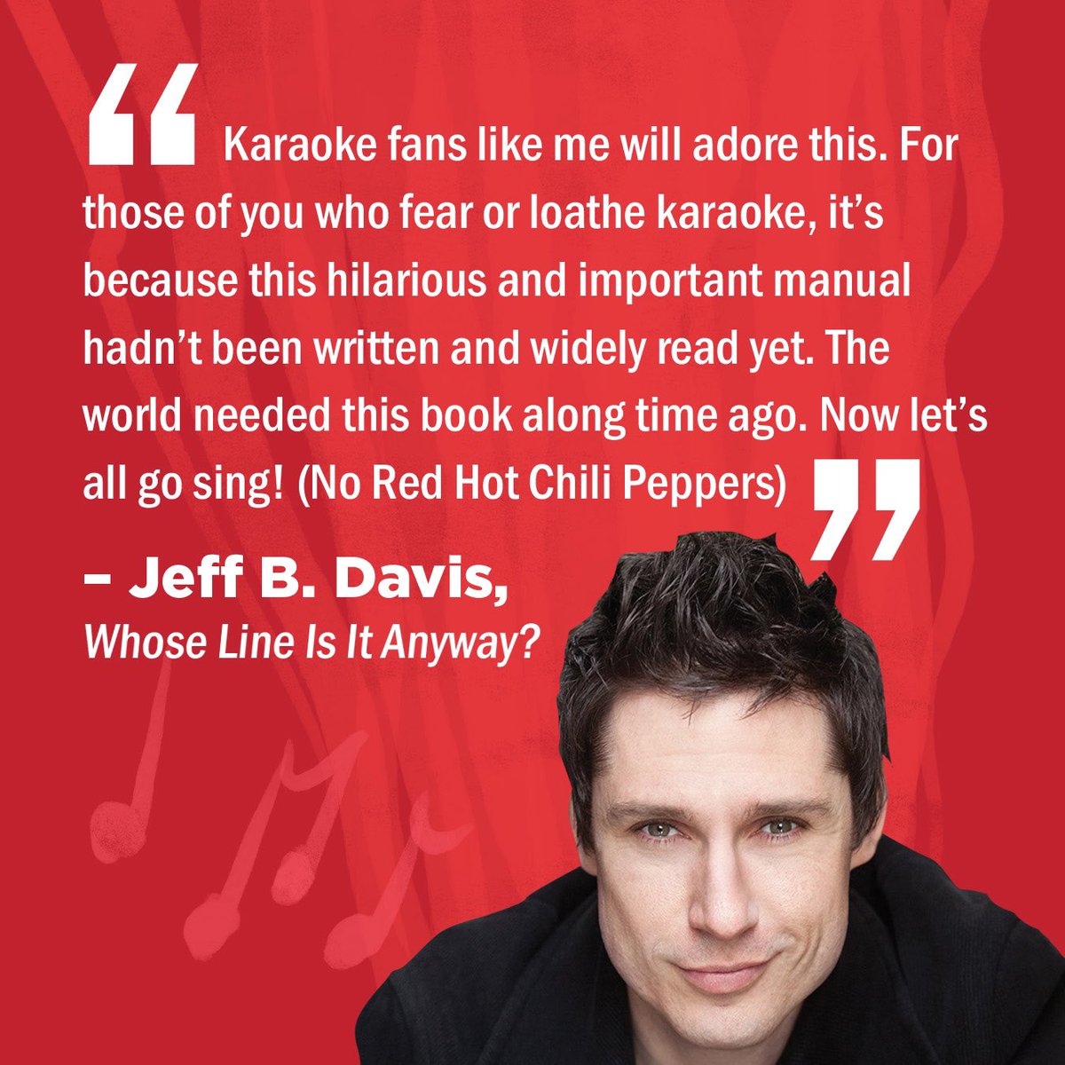 !!!TOMORROW!!! Kickstarter link in bio! Here are the book blurbs from extremely smart fun havers with exquisite taste <a href="/AndyRichter/">Andy Richter</a> @jeffbryandavis and @babyvanbeezly 🎶🗣️🎤 #youhatekaraoke