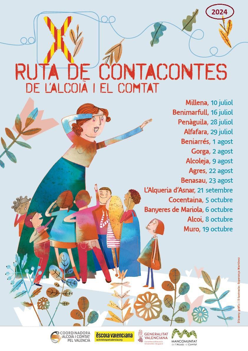 Nosaltres no tenim activitats fina al mes de setembre, però compartim dos iniciatives ben boniques que tenim per a les properes setmanes a les comarques. Ens veiem!!! 👏🏻👏🏻❤️