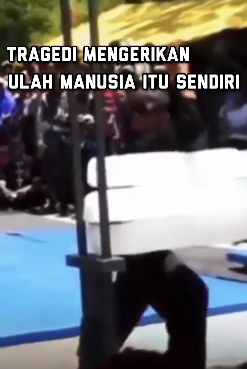 TRAGEDI MENGERIKAN, 
ULAH MANUSIA ITU SENDIRI. 

- A Thread -