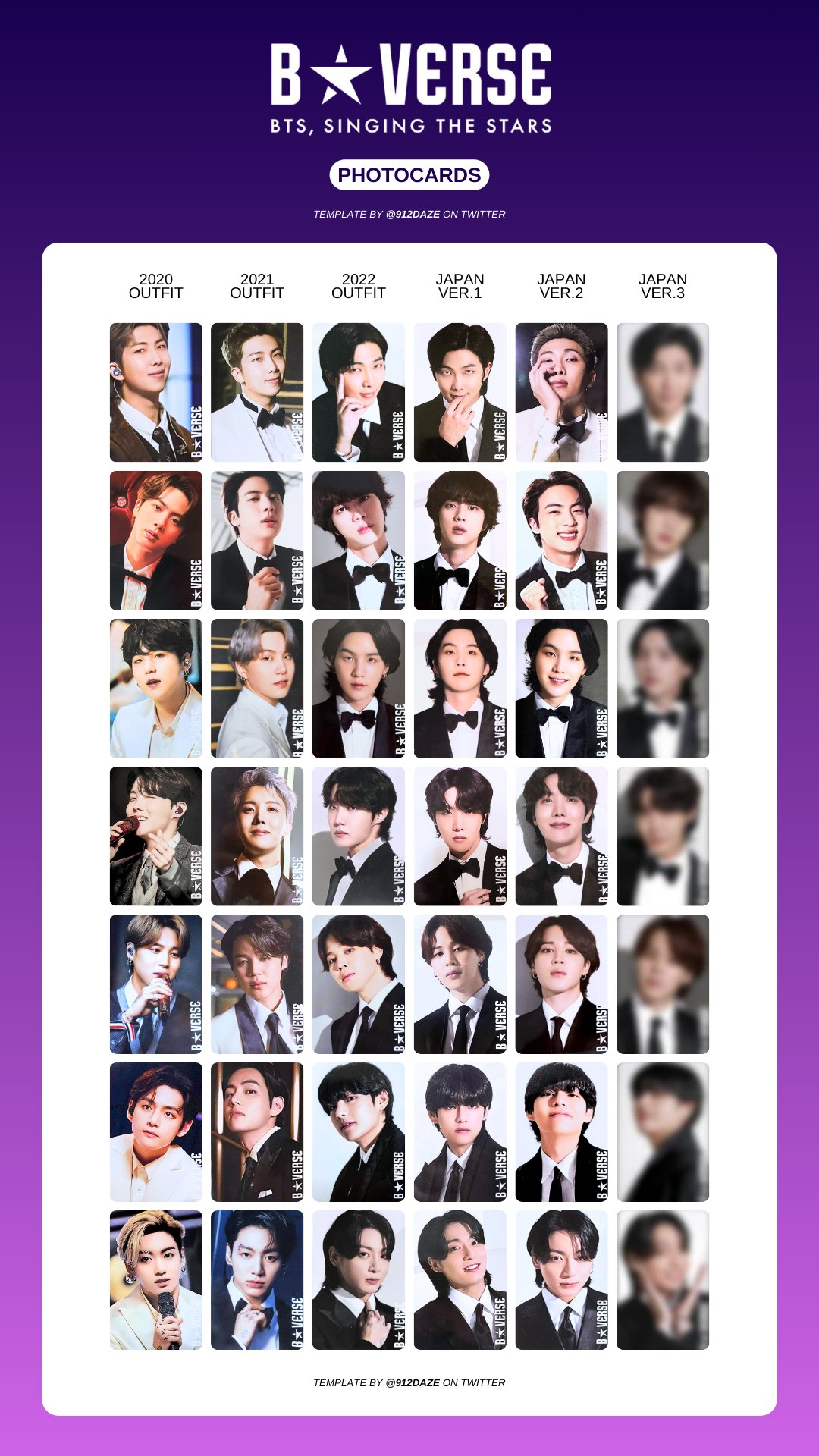 BTS、SEVENTEEN、NCT127】Dicon公式フォトカードセットを徹底
