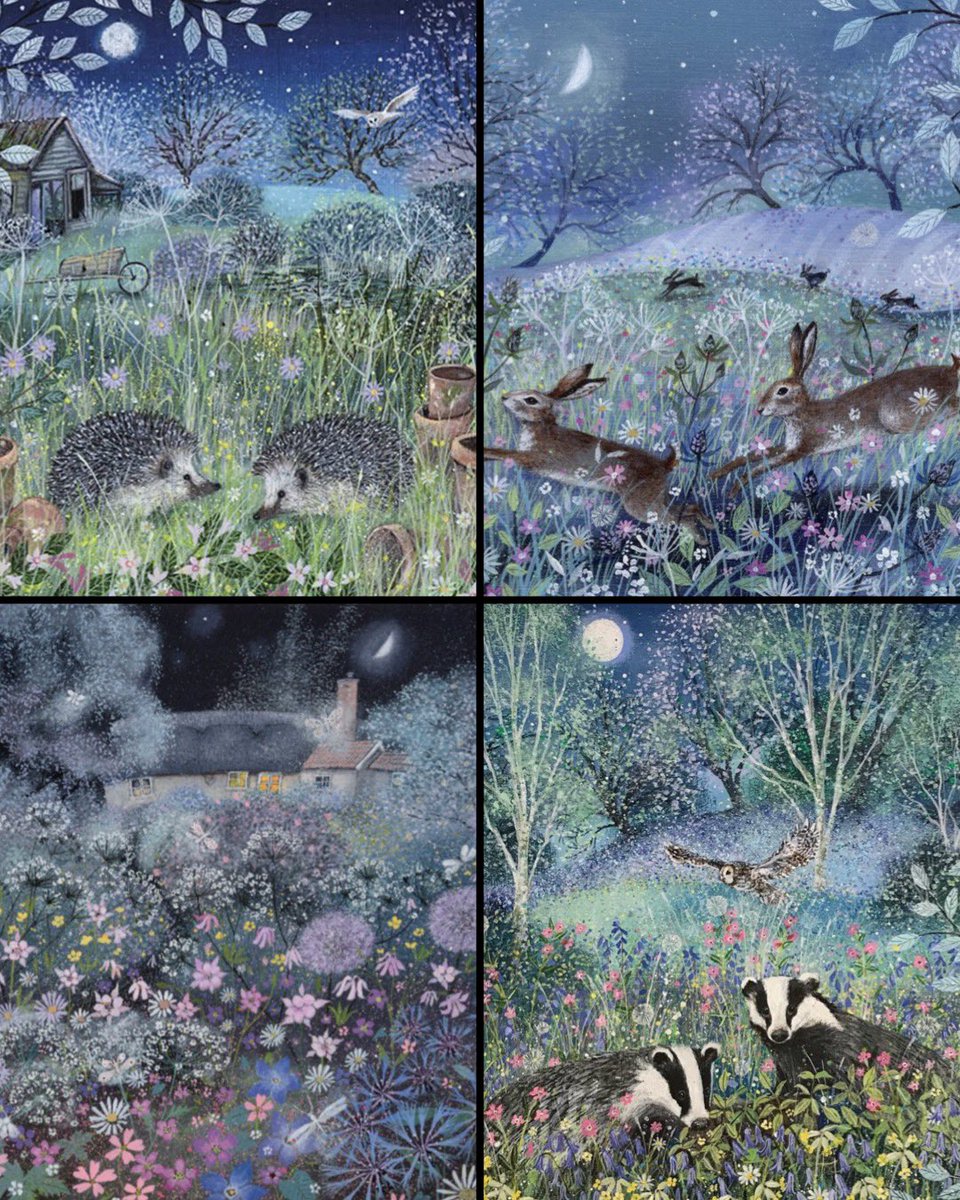 Summer nights as depicted by Lucy Grossmith