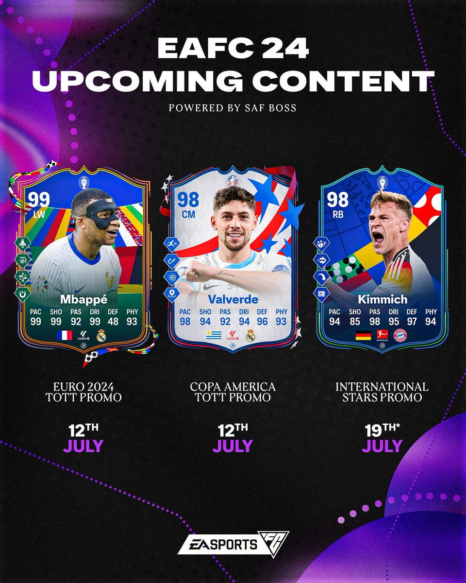 Upcoming EAFC Content 🤩

Are you hyped for it 👀

#EAFC #EAFC24