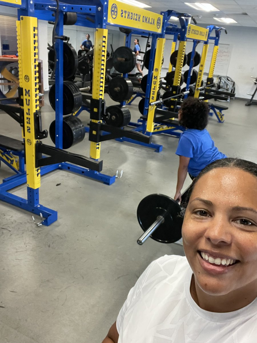 Love a staff that works out together.