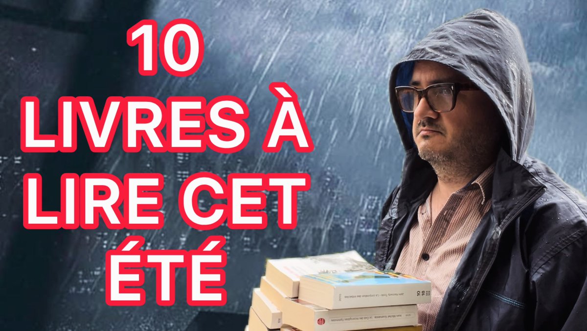 memoart_dadrien's tweet image. Déjà 5.000 vues sur cette vidéo. Merci ! 

MES 10 CONSEILS DE LECTURE POUR CET ÉTÉ youtu.be/Q5PGQL3dLhU?fe… via @YouTube