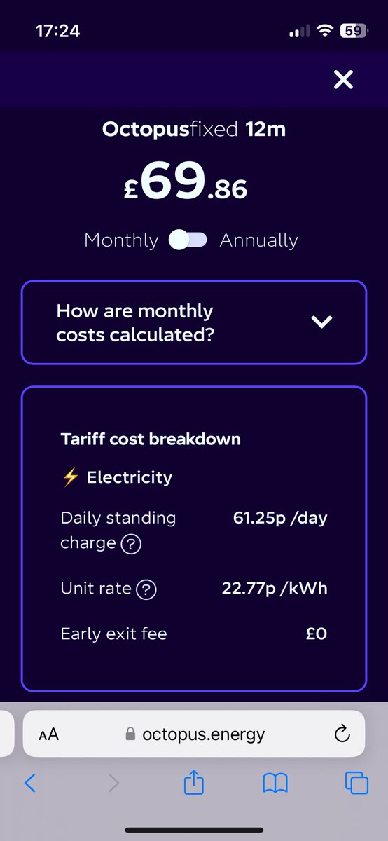 Dave9340's tweet photo. Living in Scotland where all this lovely green power is produced I want to know why I’m forced to pay £82.24 extra standing charge compared to central London? @faisalislam https://t.co/EQgrXfQTwy