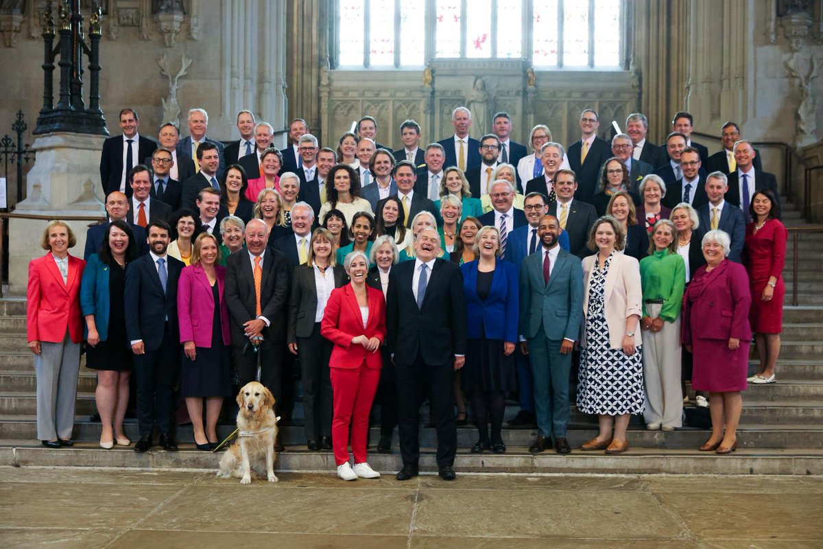 The new <a href="/LibDems/">Liberal Democrats</a> MPs team photo.

It's wonderful to have so many new colleagues!