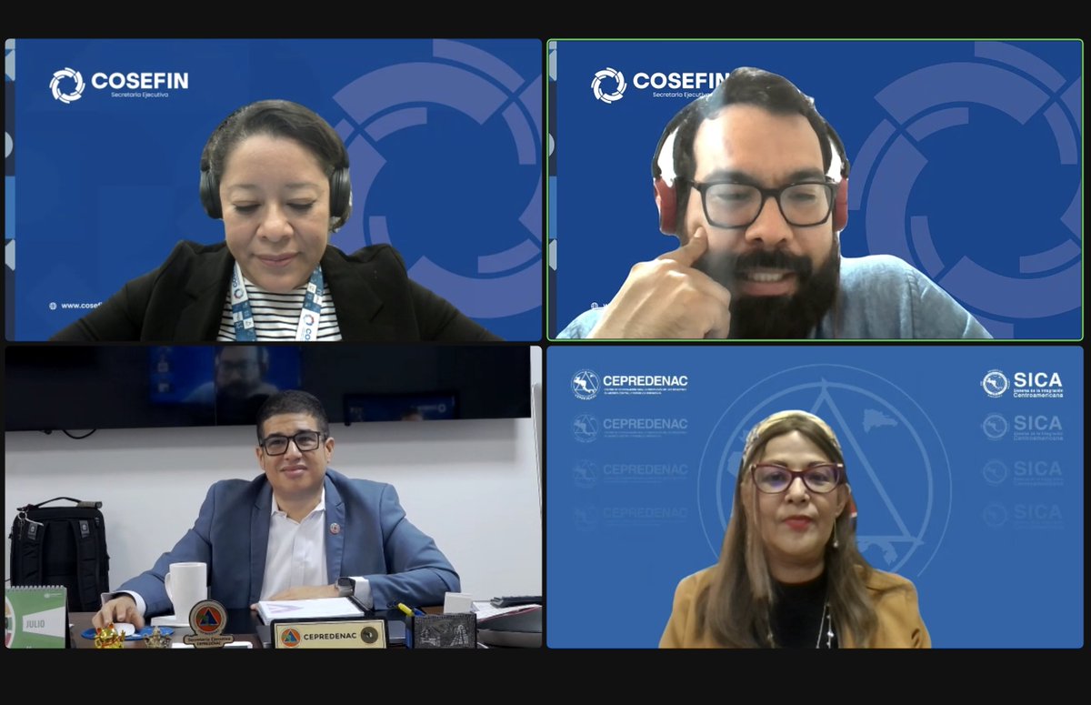 CEPREDENAC_SICA (@cepredenac) on Twitter photo Secretarios de #COSEFIN y <a href="/CEPREDENAC/">CEPREDENAC_SICA</a> se reúnen para dar seguimiento a temas de importancia común, como los instrumentos financieros de #GIRD, asistencia humanitaria y recuperación, con el fin de contribuir a los países en las acciones que realizan para enfrentar las emergencias. Secretarios de #COSEFIN y <a href="/CEPREDENAC/">CEPREDENAC_SICA</a> se reúnen para dar seguimiento a temas de importancia común, como los instrumentos financieros de #GIRD, asistencia humanitaria y recuperación, con el fin de contribuir a los países en las acciones que realizan para enfrentar las emergencias.