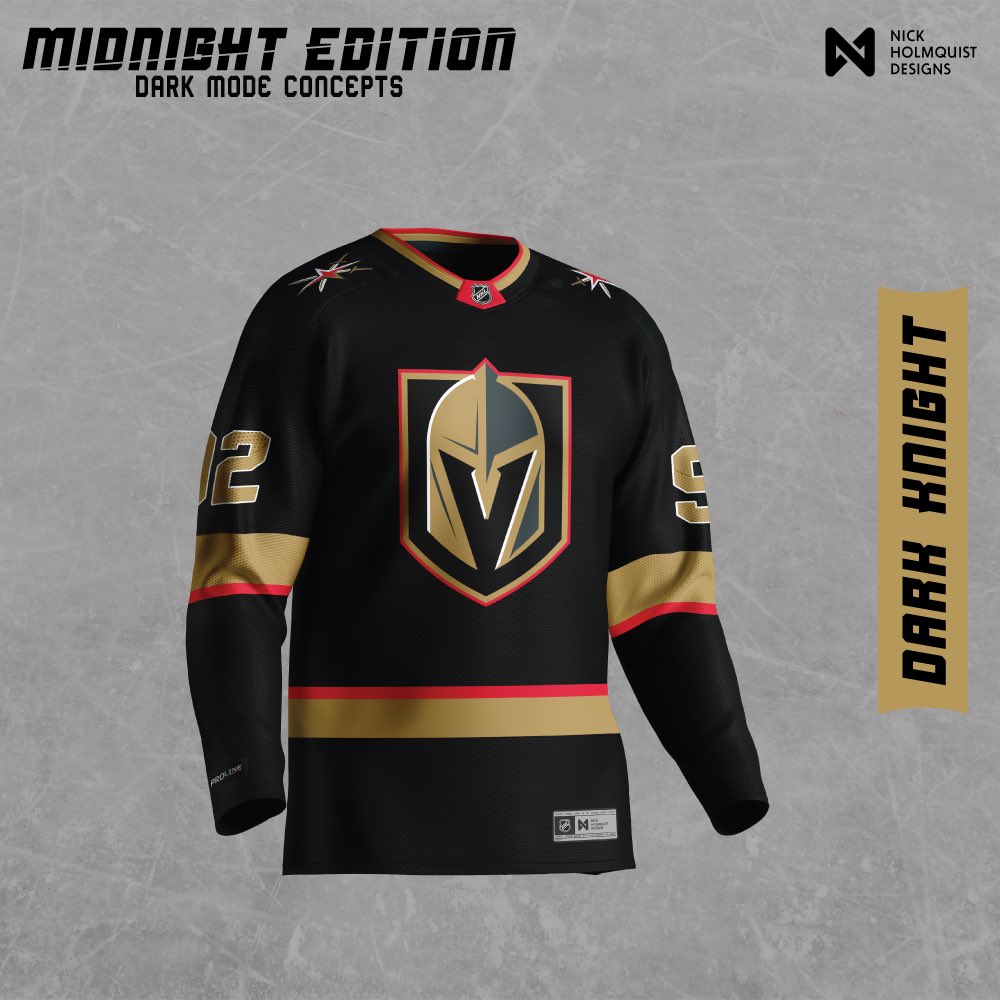 Day 2 of the Midnight Edition Series 

Today we have <a href="/SanJoseSharks/">San Jose Sharks</a> <a href="/SeattleKraken/">Seattle Kraken</a> <a href="/Canucks/">Vancouver Canucks</a> <a href="/GoldenKnights/">Vegas Golden Knights</a> 

Hope you enjoy! <a href="/ProLineMockups/">ProLine Mockups</a> 

#NHL #GraphicDesign #jerseyconcepts #darkmode #hockey #tuesday #TuesdayFun #art