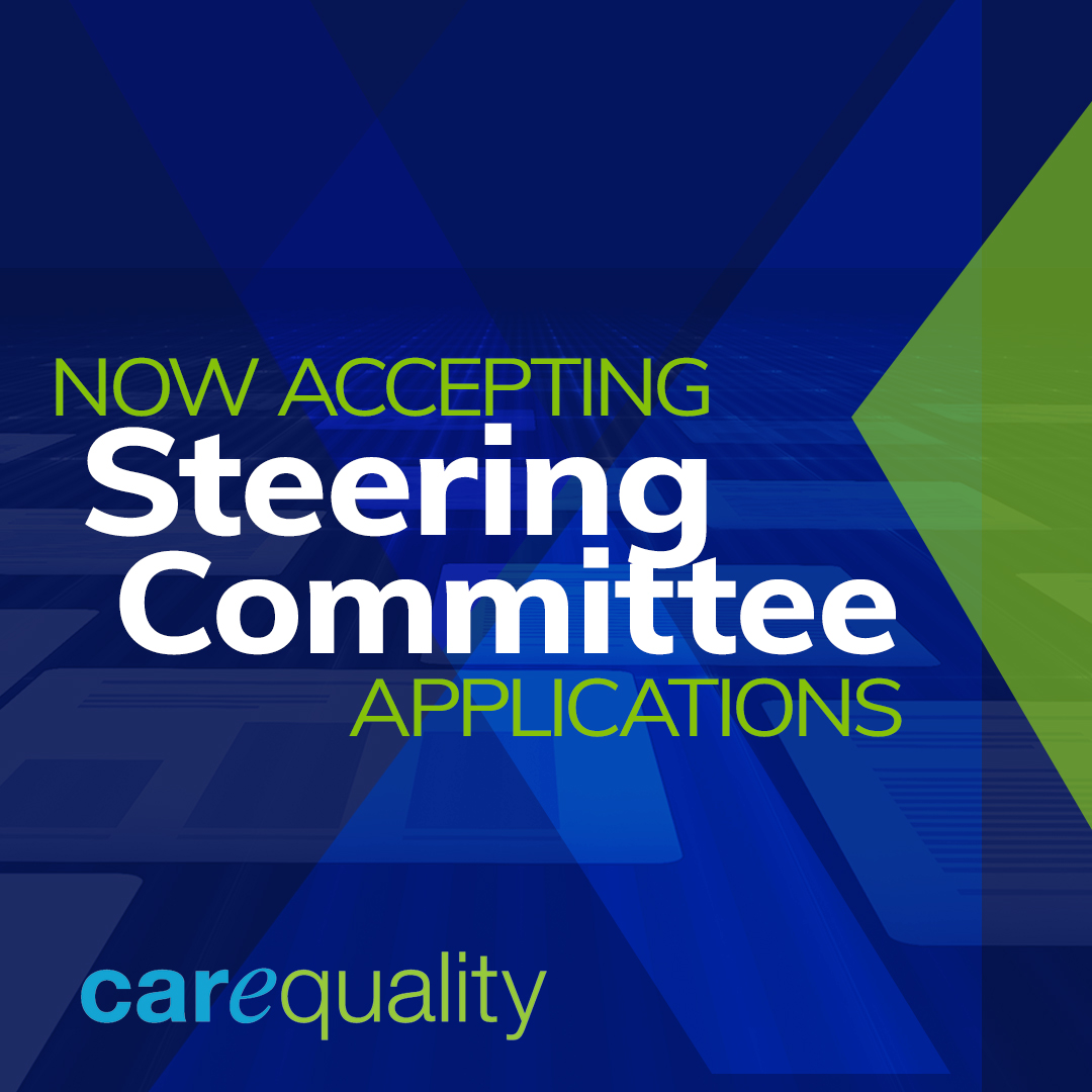 #ICYMI: The Steering Committee application is open through this Friday, July 12! Apply today: carequality.org/2024-carequali…