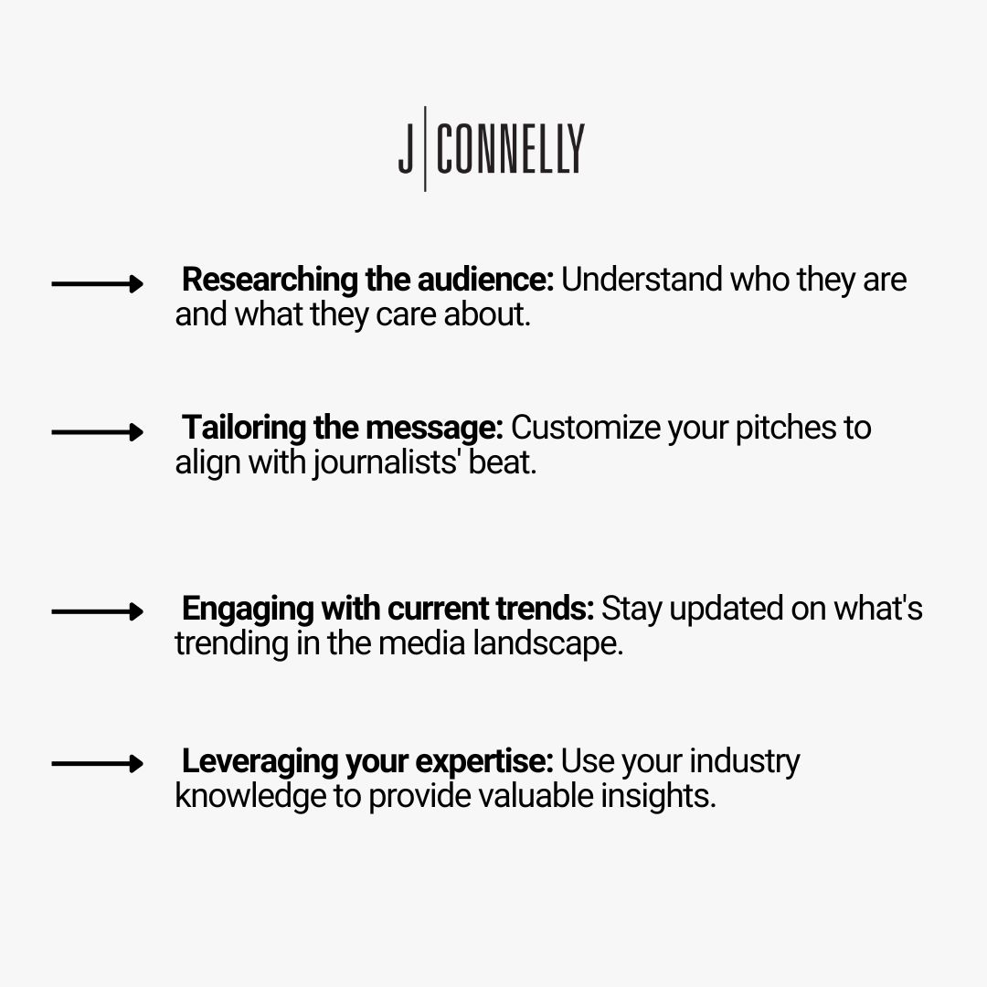 According to <a href="/Cision/">Cision</a>'s 2024 State of the Media Report, relevance is key to winning over journalists. Tailoring media pitches to be relevant can make a significant difference. We suggest the following strategies: #MediaTrends #JCInsights #JCONNect