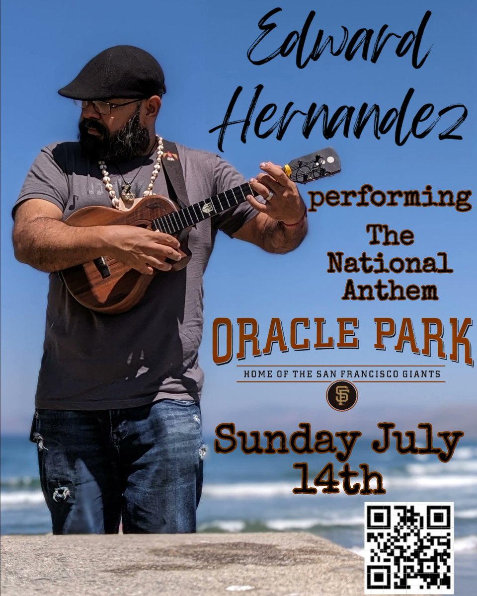 It is right around the corner. For my home town, Tulare California!
I'll be performing the National Anthem on July 14th in San Francisco at Oracle Park for the SF GiantsI am very honored to be doing this. Thank you SF Giants!! 🙏🏾🙏🏾🙏🏾This goes out to my Central Valley. Saludos!
